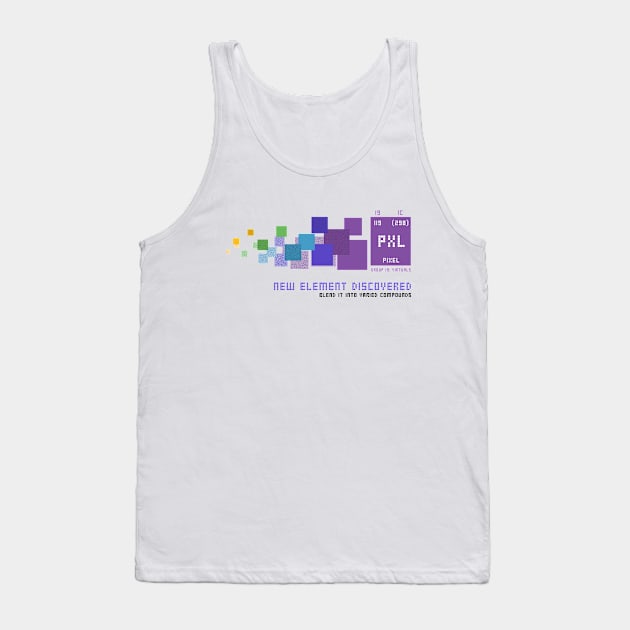 Pixel Tank Top by reagger